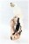 Clear Crystal Parrot on Black Tourmaline Base. Gemstone Sculpture