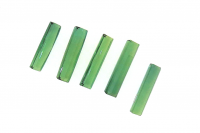 Tourmaline Verdelite gemstone baguettes